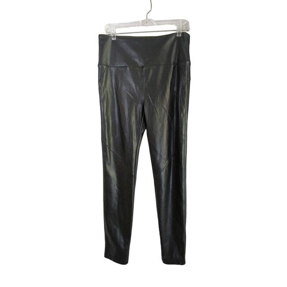 David Lerner Pants - David Lerner X Evereve Faux Leather Pants Womens L Black Skinny‎